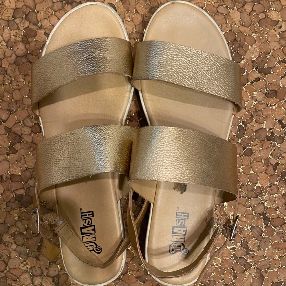 Women’s Golden Sandals